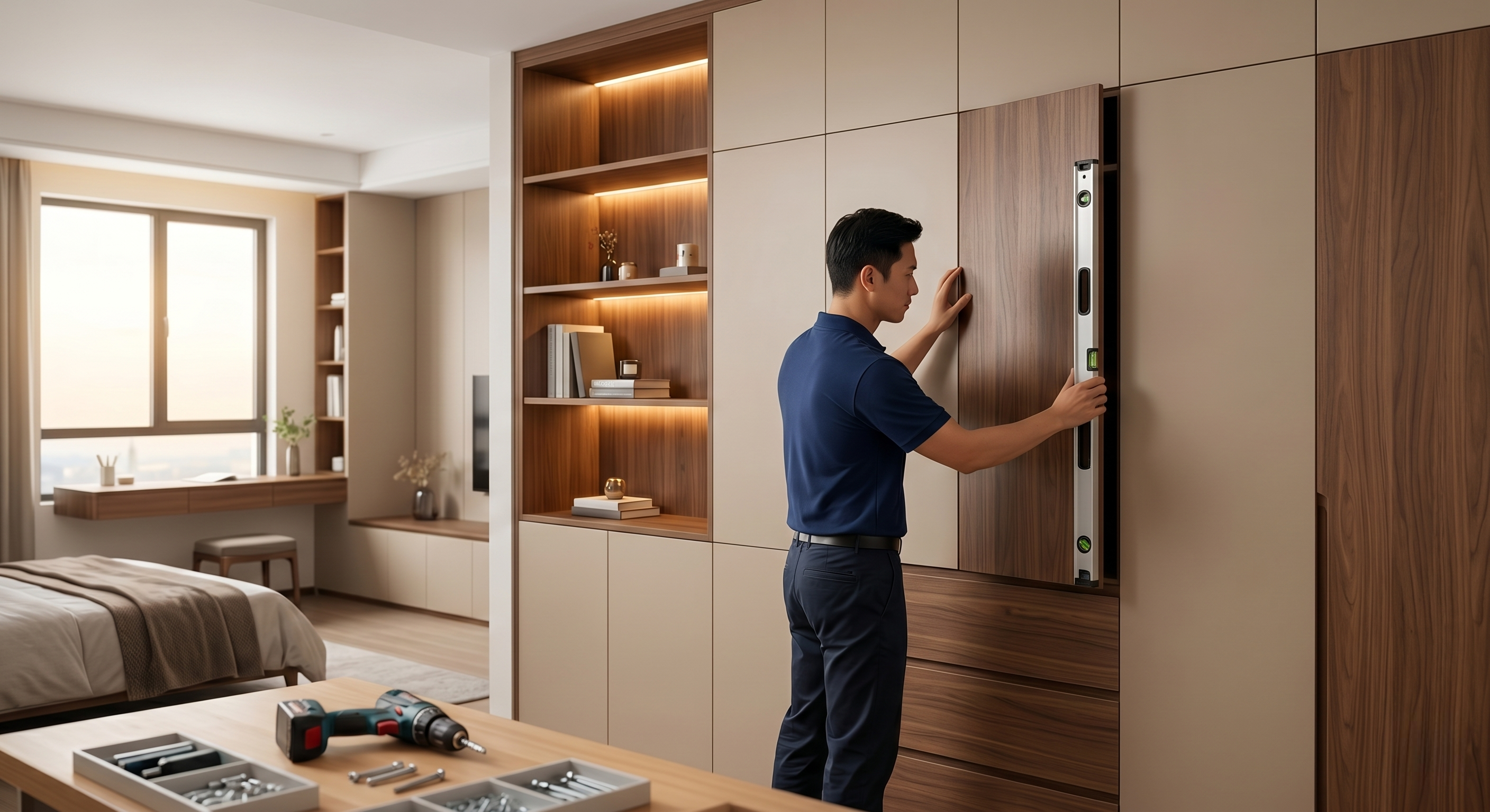 งานเฟอร์นิเจอร์บิ้วอิน