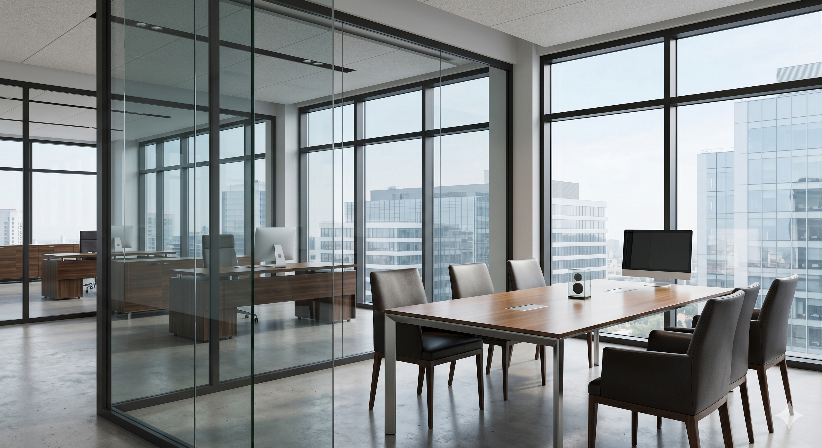 งานติดฟิล์มอาคารสำนักงาน