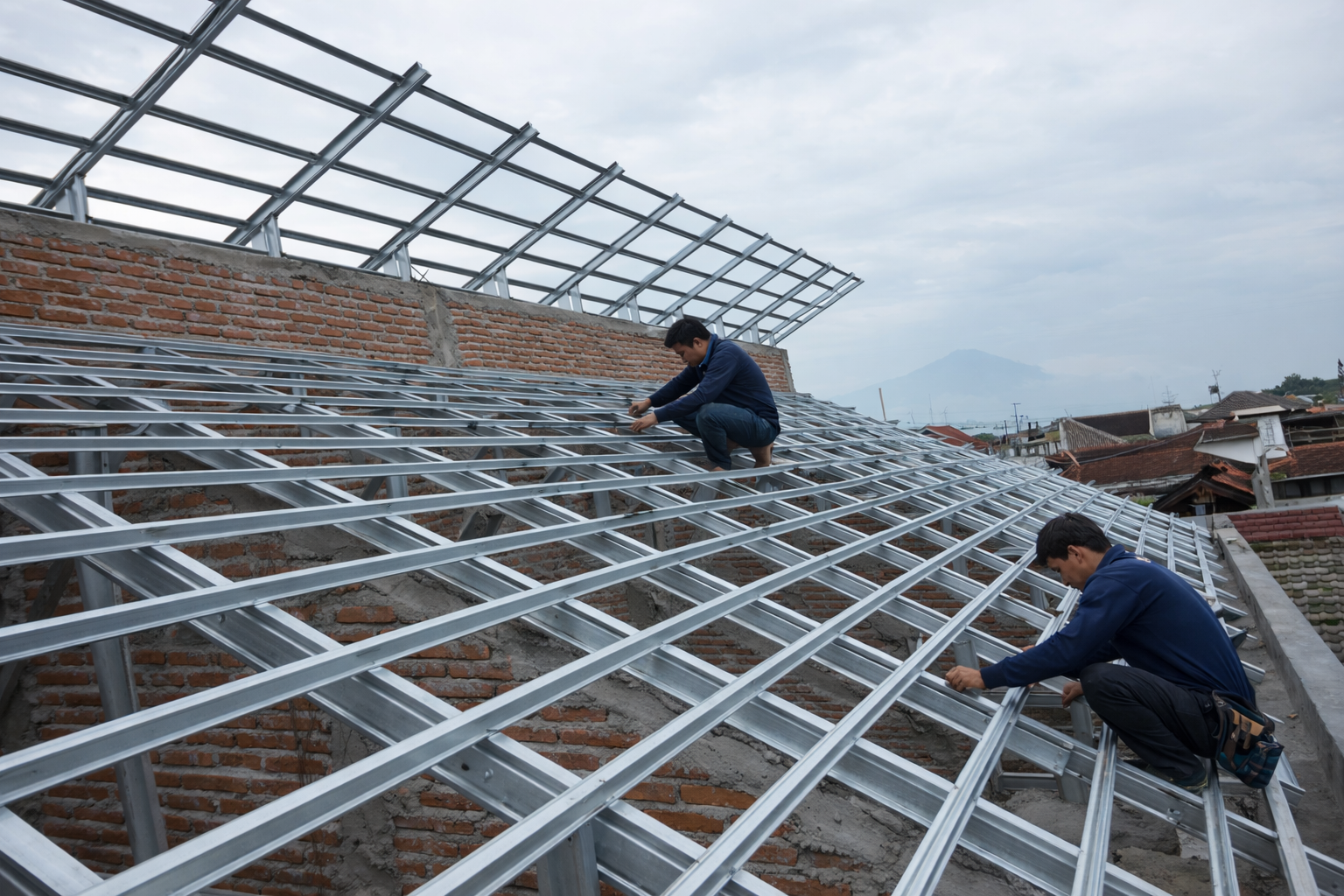 งานโครงหลังคา