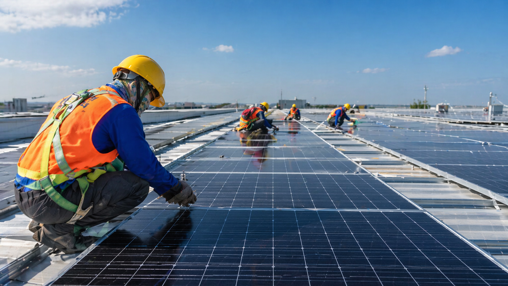 ติดตั้งโซลาร์เซลล์บ้านและอาคาร